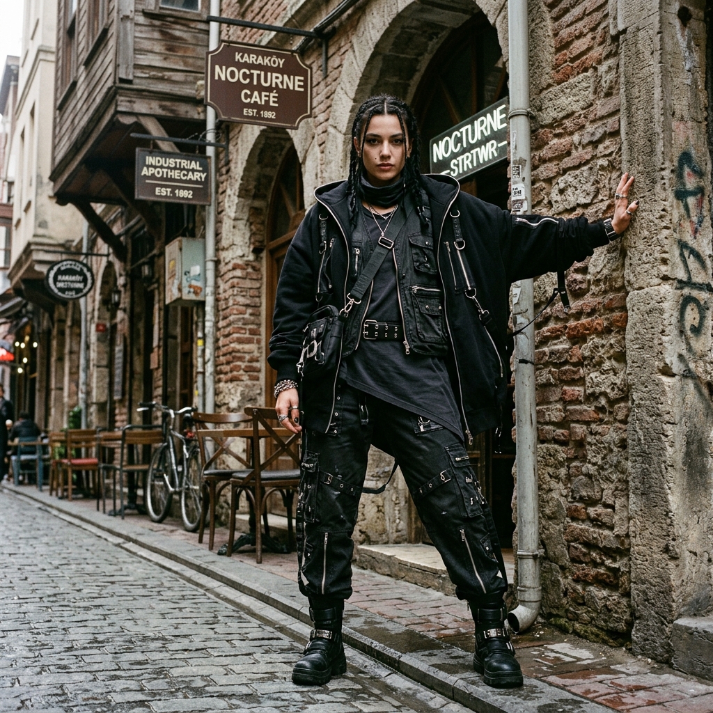 Karaköy Sokaklarında Stil Rehberi: Endüstriyel ve Asi Dokunuşlar