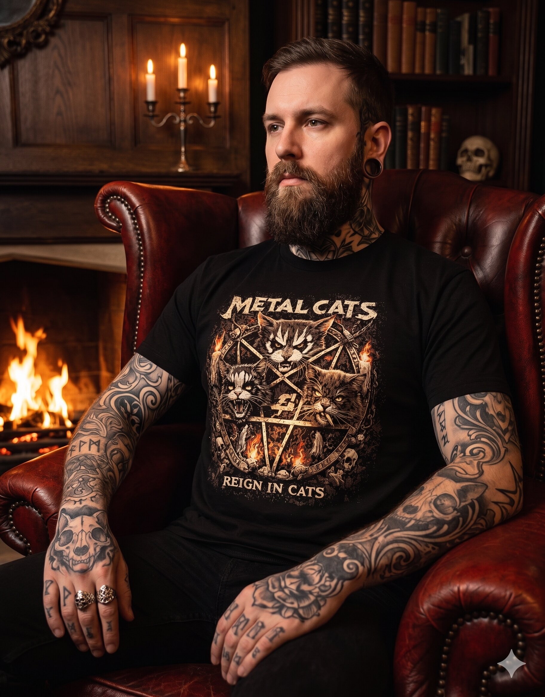 Metal Cats Tshirt
