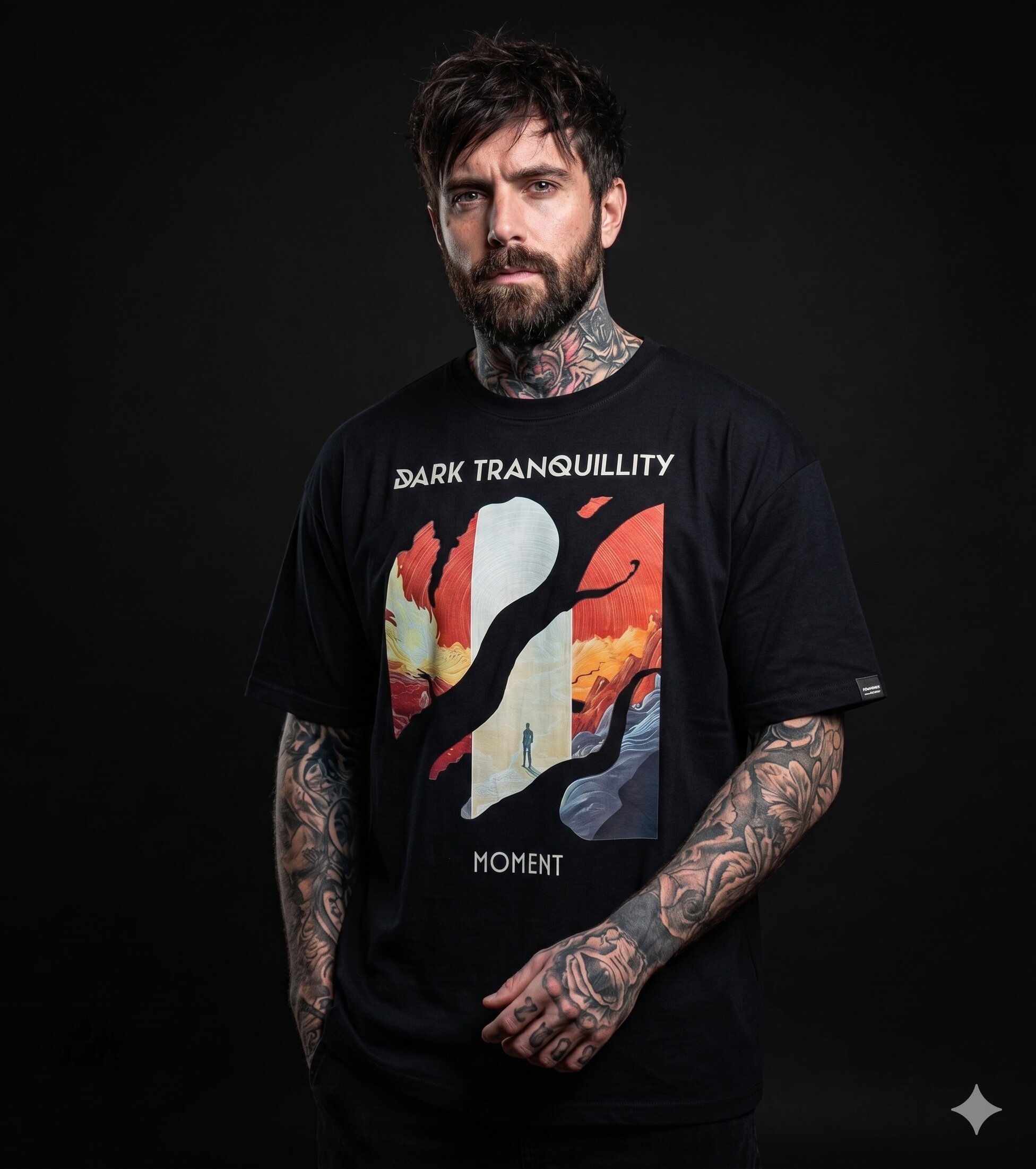 Dark Tranquillity Siyah Tshirt