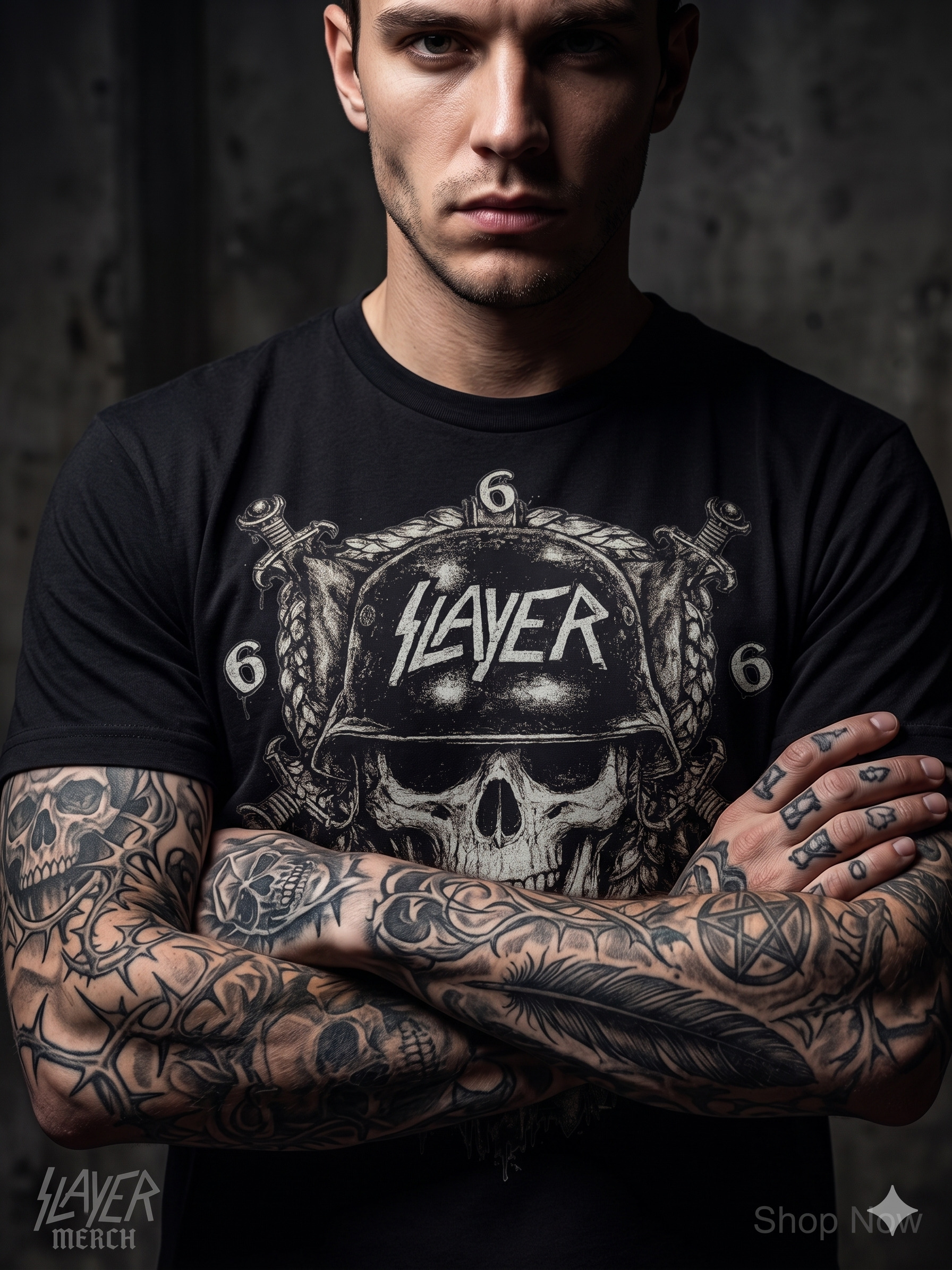 Slayer Siyah T-Shirt