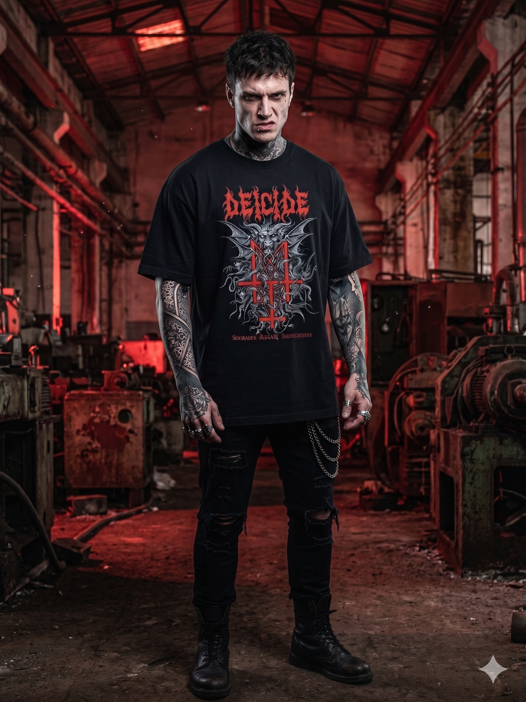 Deicide Siyah Tshirt